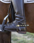 Herm Sprenger Flexcite Grip Stirrups - Stainless Steel, 120mm