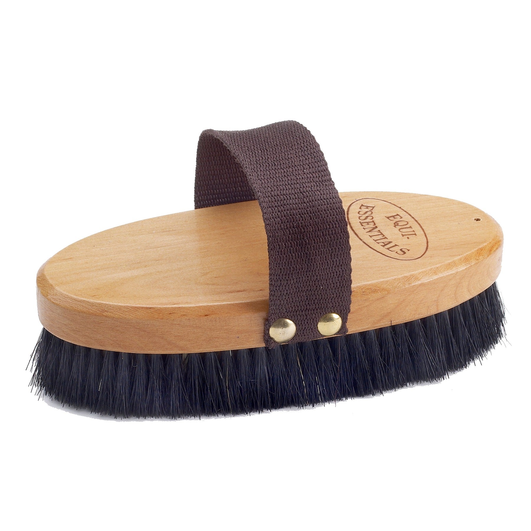 Equi-Essentials Wood Back Soft Body Brush w/ Horse Hair