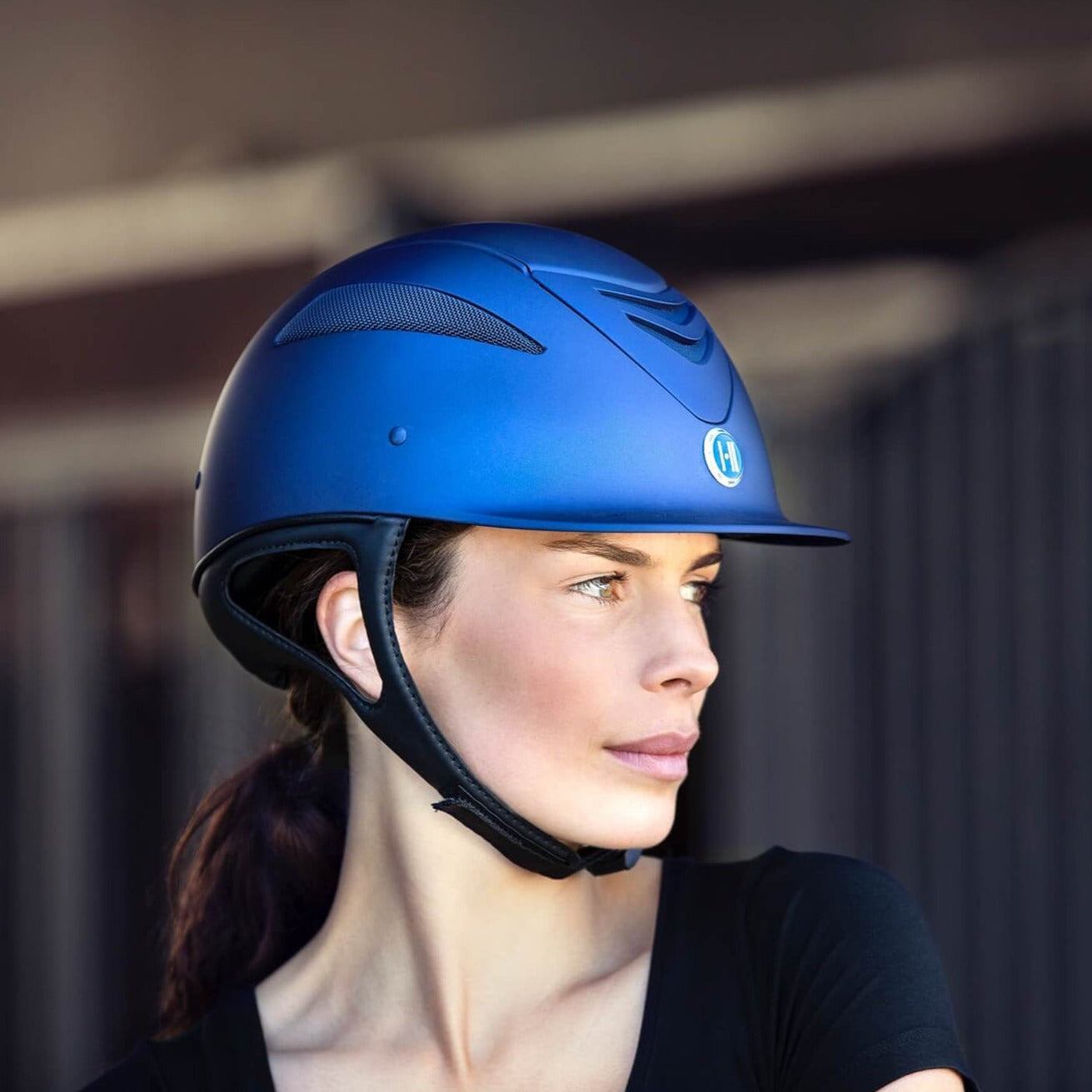 bike helmets matte navy One K Defender Helmet, Navy Matte