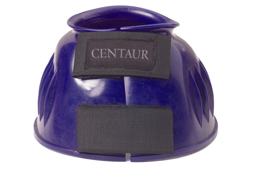 Centaur® PVC Ribbed Double Hook and Loop Bell Boots, Purple