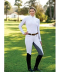 Romfh Sarafina Full Seat, Mid Rise Breeches White/Light Grey