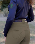 Romfh Sarafina Bling Full Grip Breeches Walnut