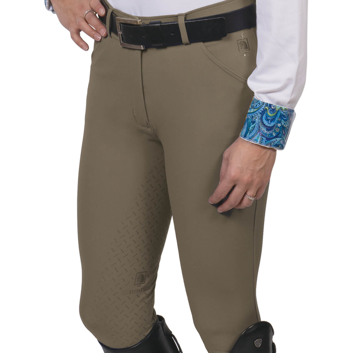 Romfh Sarafina Bling Full Grip Breeches Walnut