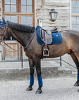 Kentucky Horsewear Fly Veil Wellington Velvet Pearls, Navy