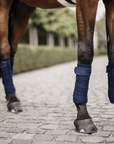 Kentucky Horsewear Polar Fleece Bandage Pearls, Navy, Full