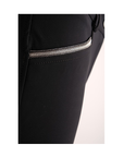 Montar Elisabeth Soft-Tech Premium Breeches Knee Grip, Mid Rise Black