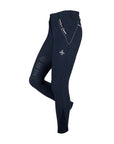 Fair Play MARLEY Knee Grip, High Rise Winter Breeches, Navy