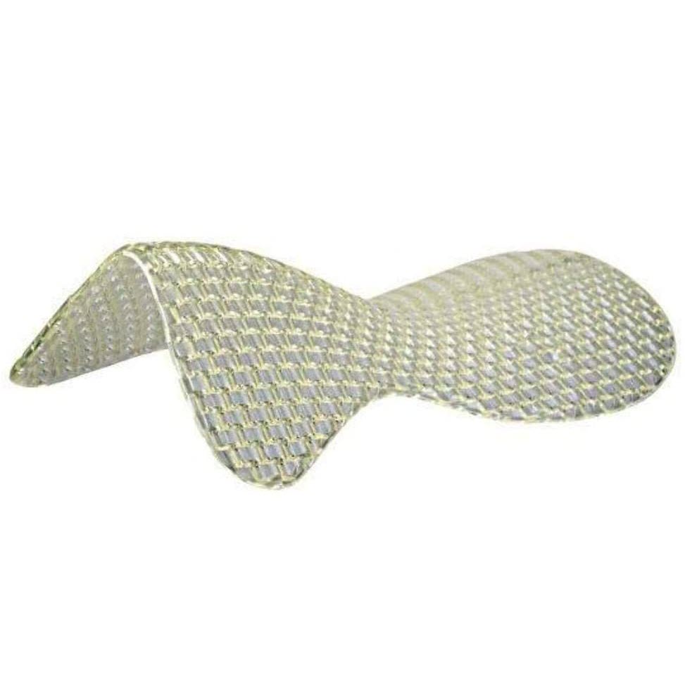 Acavallo Respira Air Release Soft Gel Pad & REAR RISER, One Size, Transparent