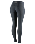 B Vertigo Justine Thermo Silicone Full Seat Winter Breeches Womens Riding Tights, Navy
