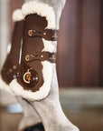 Kentucky Horsewear Sheepskin Tendon Boots Elastic