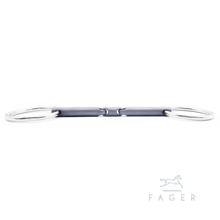 Fager Madeleine Titanium Double Jointed Loose Rings
