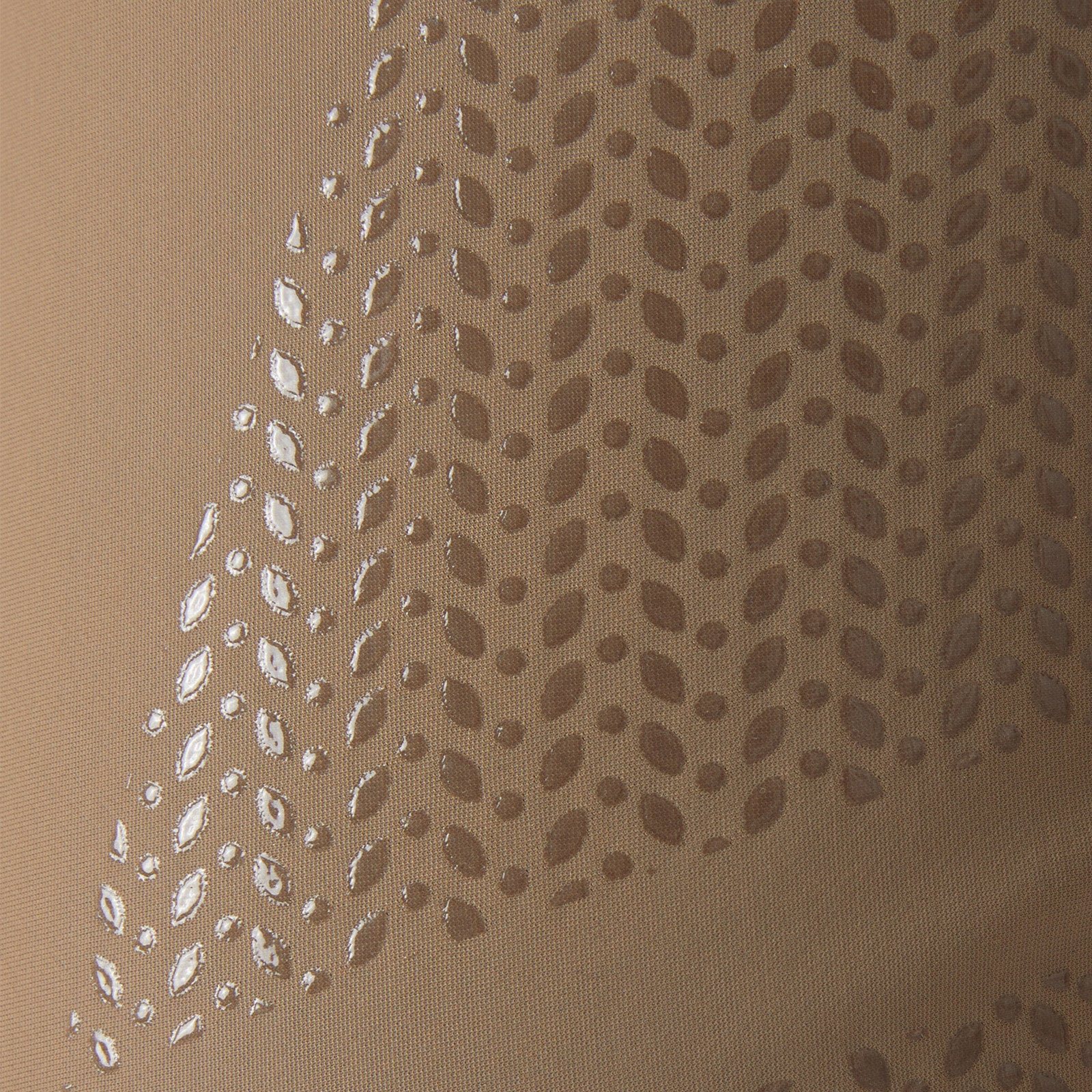 B Vertigo Patricia High Rise, Full Seat Thermo Winter Breeches, Shiitake Beige