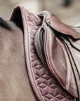 Kentucky Horsewear Saddle Pad Velvet Dressage, Light Purple
