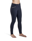 Montar Elisabeth Soft-Tech Premium Breeches Full Grip, Mid Rise Navy