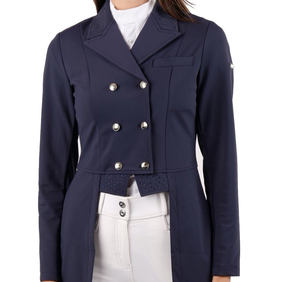 Montar Long Tail Coat, Navy