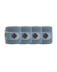 Kentucky Horsewear Polar Fleece Bandages Velvet, Light Blue