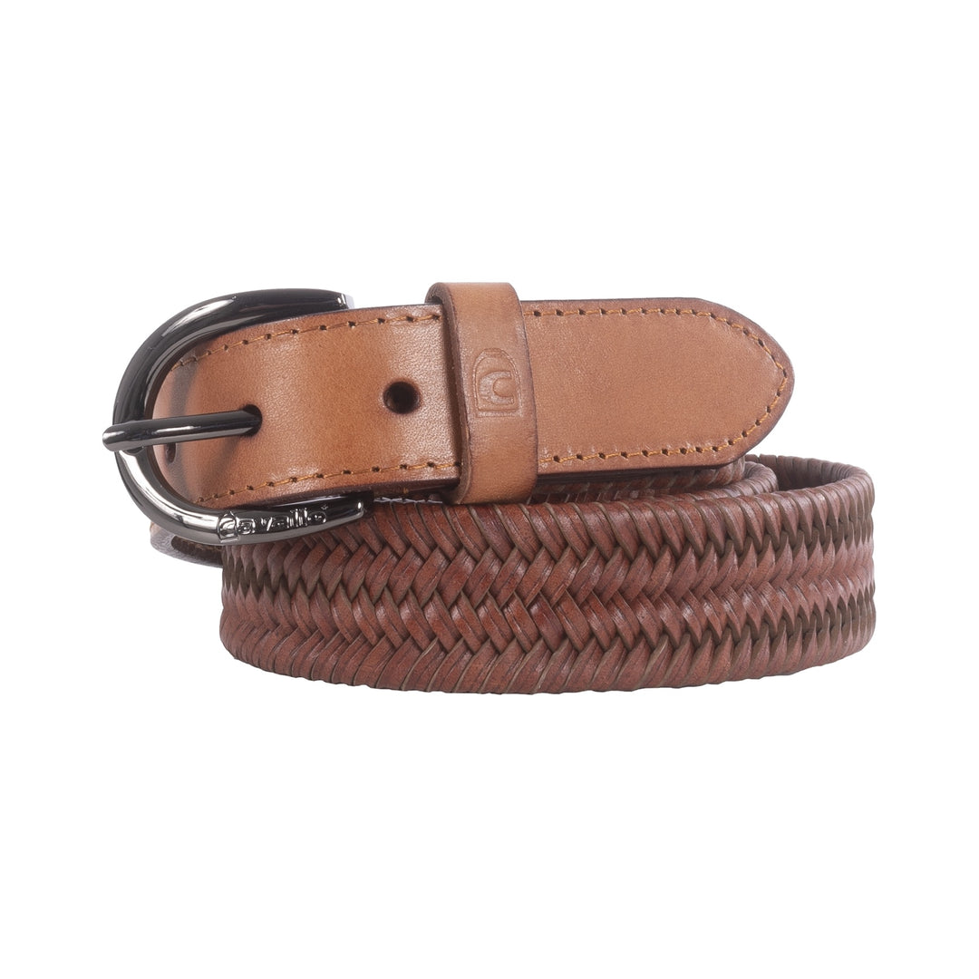 Cavallo TILDA Braided Belt, Light Brown