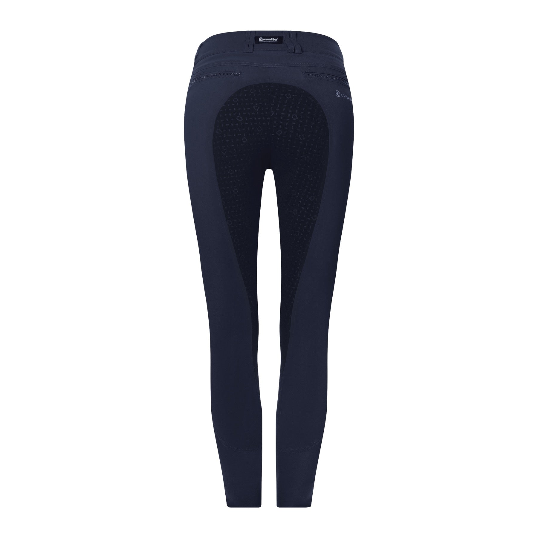 Cavallo Celine X Grip High Rise, Full Grip Summer Breeches, Deep Blue / Dark Blue