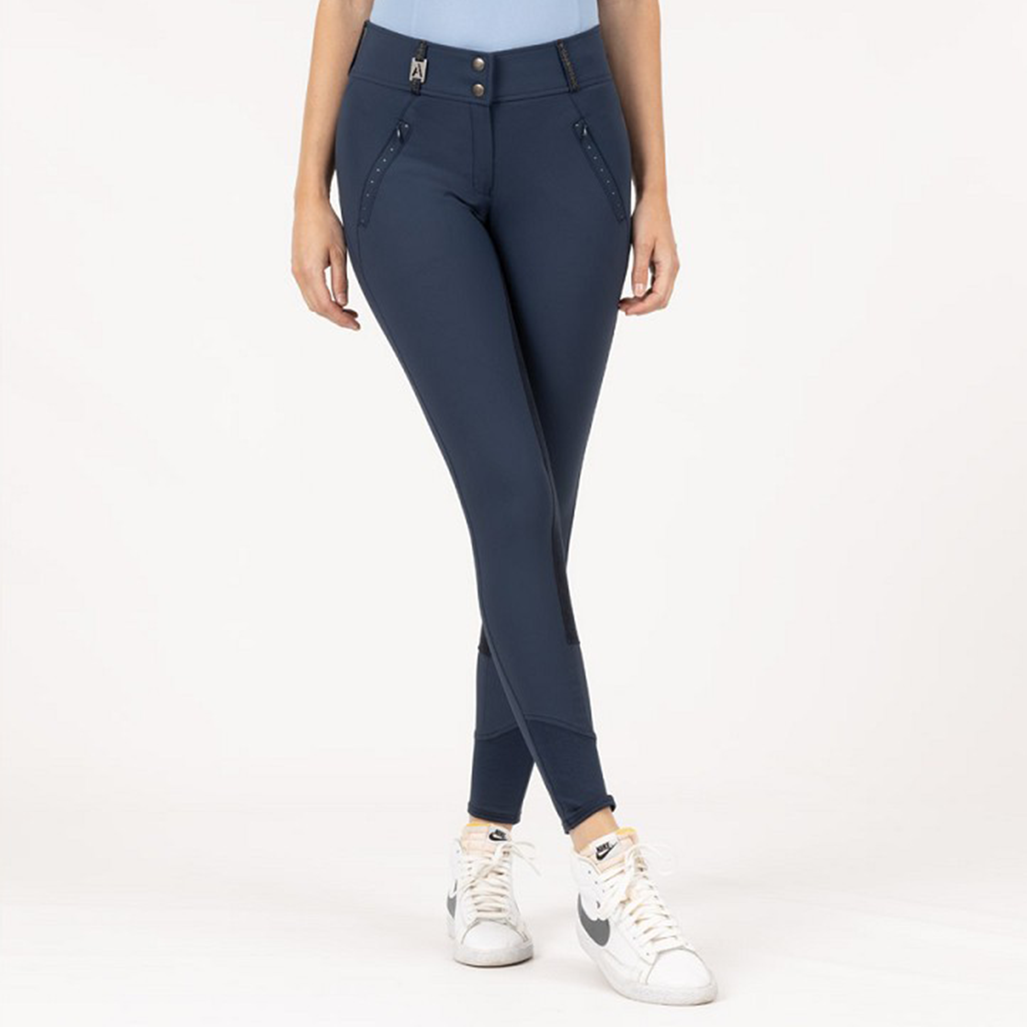 ANKY Timeless Ladies Full Seat Riding Breeches, Dark Navy