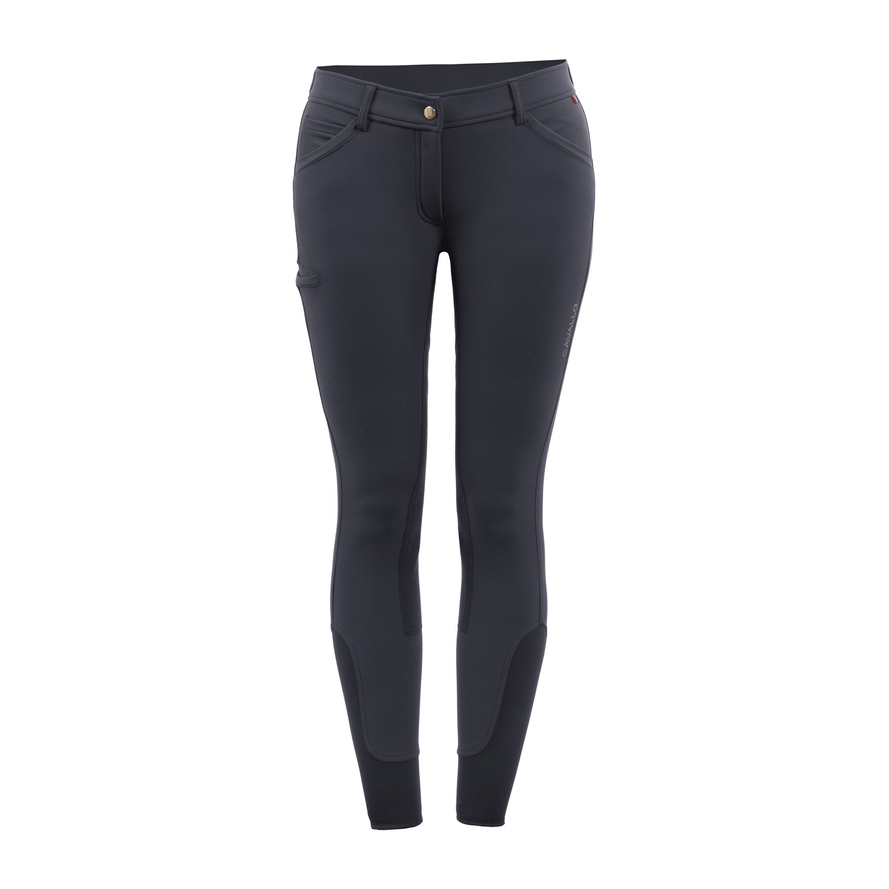 Cavallo Christy Mobile Sporty Mid Rise, Full Seat Breeches, Dark Blue