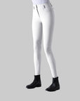 EGO7 Jumping CA High Waist Knee Grip Breeches, White