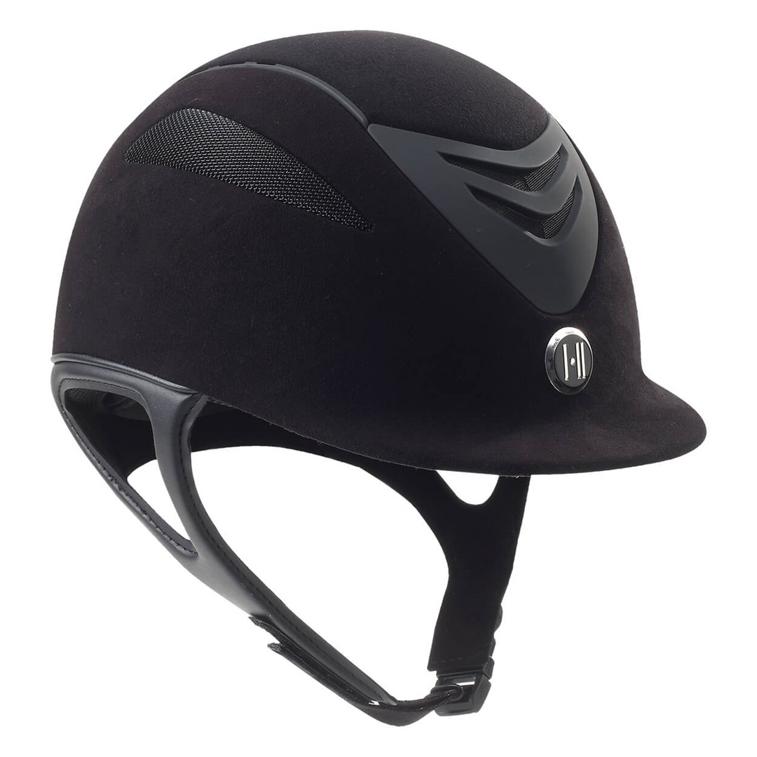 One K Defender Suede Helmet, Black Matte
