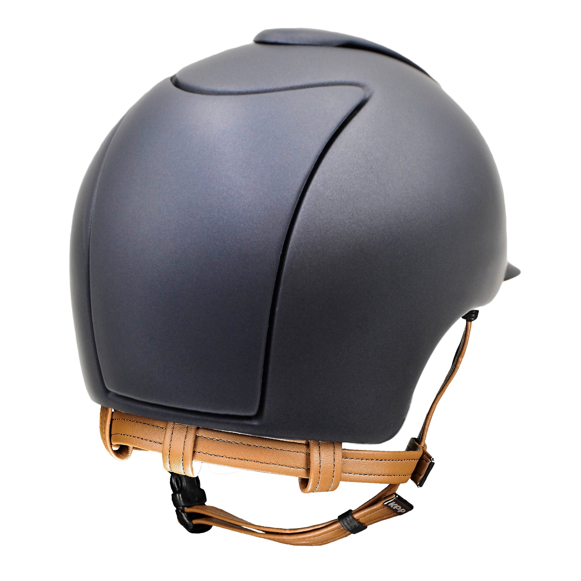 KEP Italia Cromo Textile Helmet Blue, Blue Grid, Swarovski Crystals