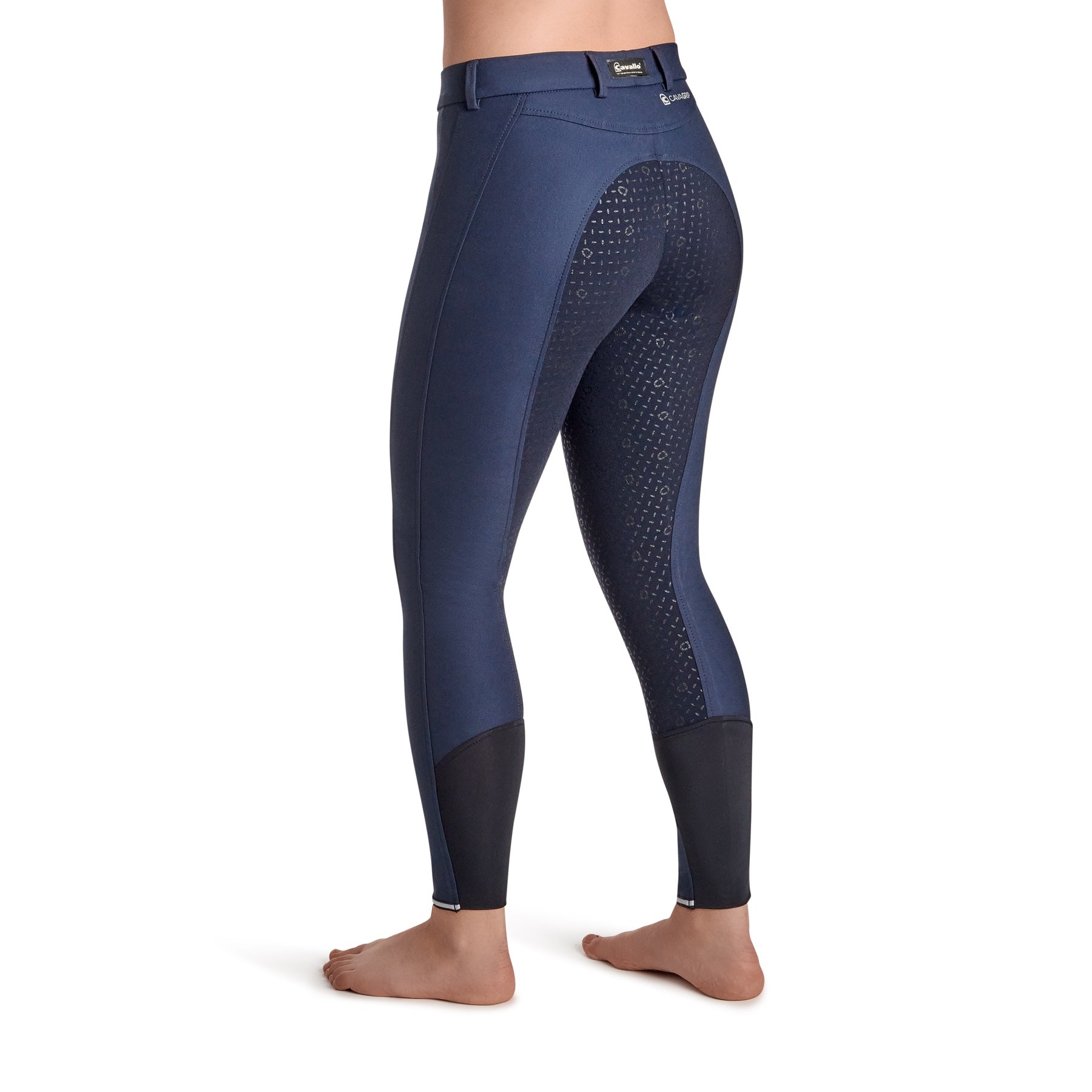Cavallo Caja Full Grip, Mid Rise Breeches, Dark Blue