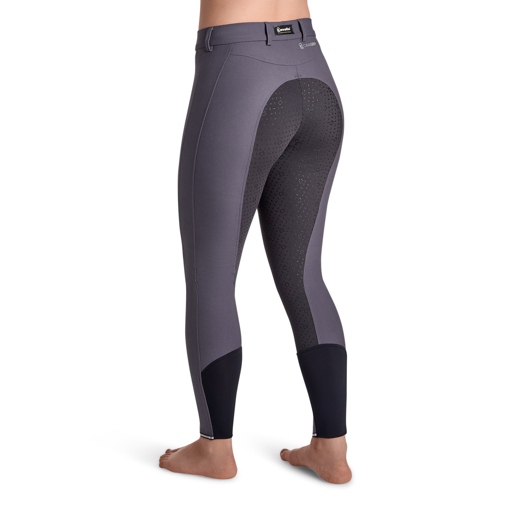 Cavallo Caja Full Grip, Mid Rise Breeches, Twilight-Graphite