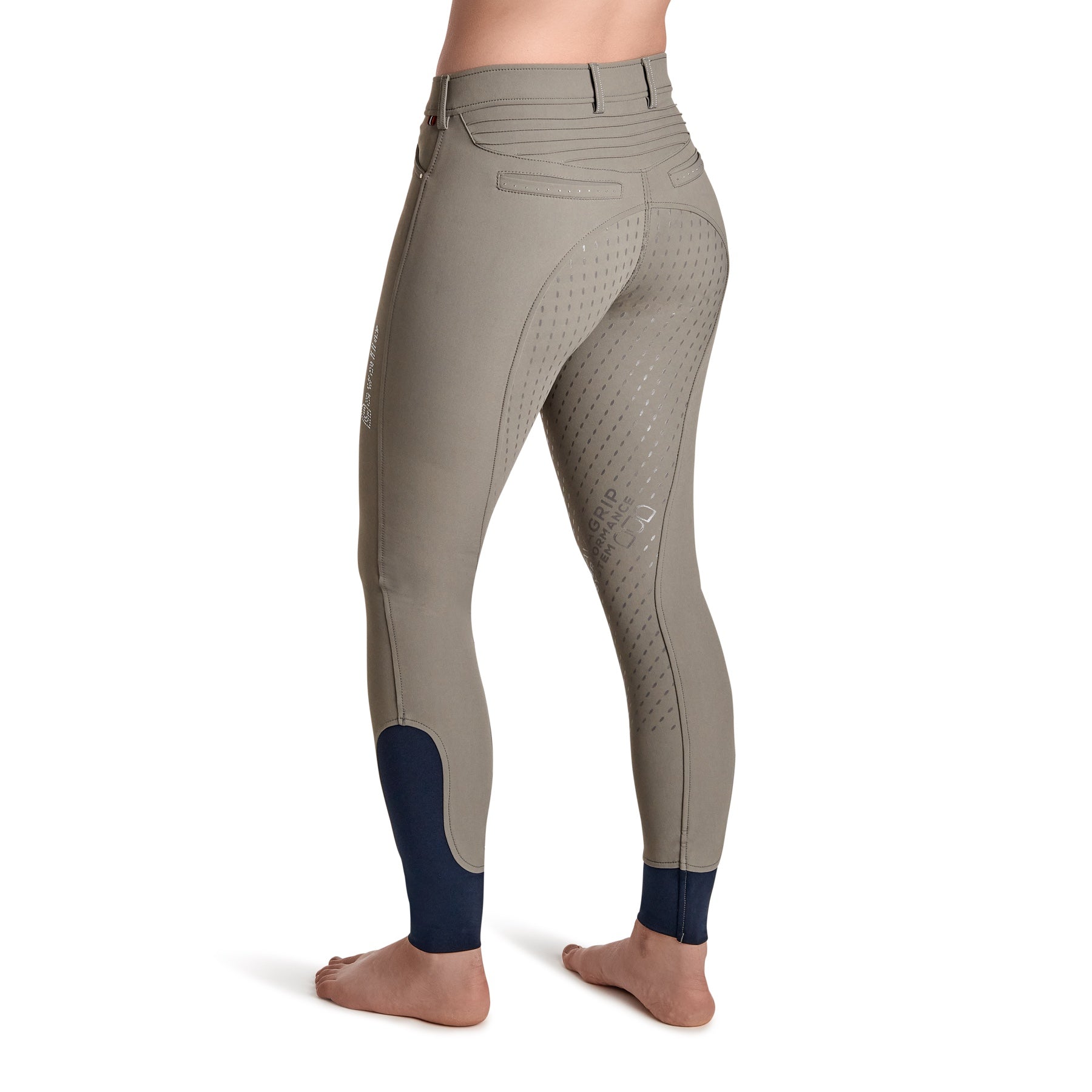 Cavallo Calima Full Grip, Mid Rise Breeches, Steel