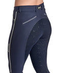 Cavallo Cathy Grip Full Grip, Mid Rise Breech, Dark Blue