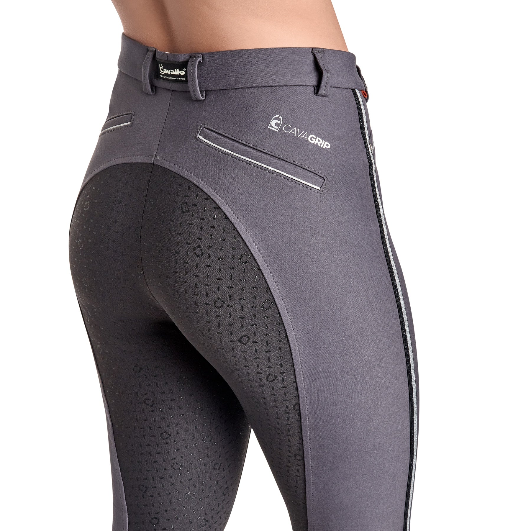 Cavallo Cathy Full Grip, Mid Rise Breech, Twilight-Graphite