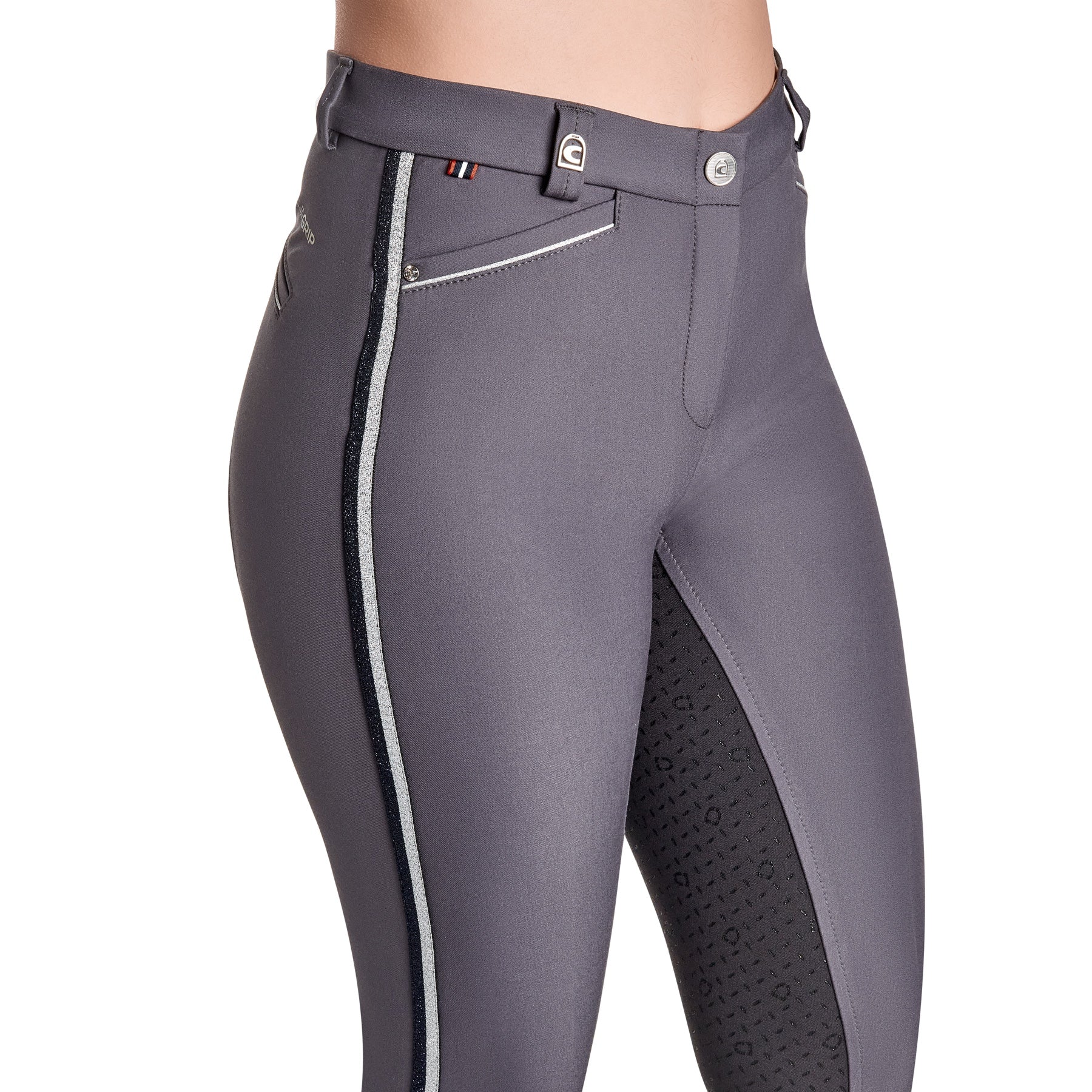 Cavallo Cathy Full Grip, Mid Rise Breech, Twilight-Graphite