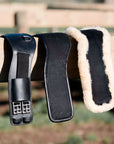 Lumiere Equestrian Anatomic Dressage Girth, Black