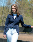 Montar Dressage Softshell Show Jacket - Short Tailcoat, Navy