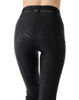 Montar Shelby ShapeTight Ladies High Rise Full Grip Riding Leggings, Black