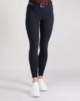 Fager Ella Superior Mid Rise Knee Grip Breeches, Navy