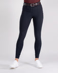 Fager Ella Superior Mid Rise Knee Grip Breeches, Navy