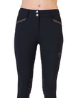 Montar Erin Pearl Soft-tech Full Grip Breeches, Navy