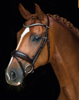 Schockemohle Concord Anatomical Bridle, Espresso/Silver