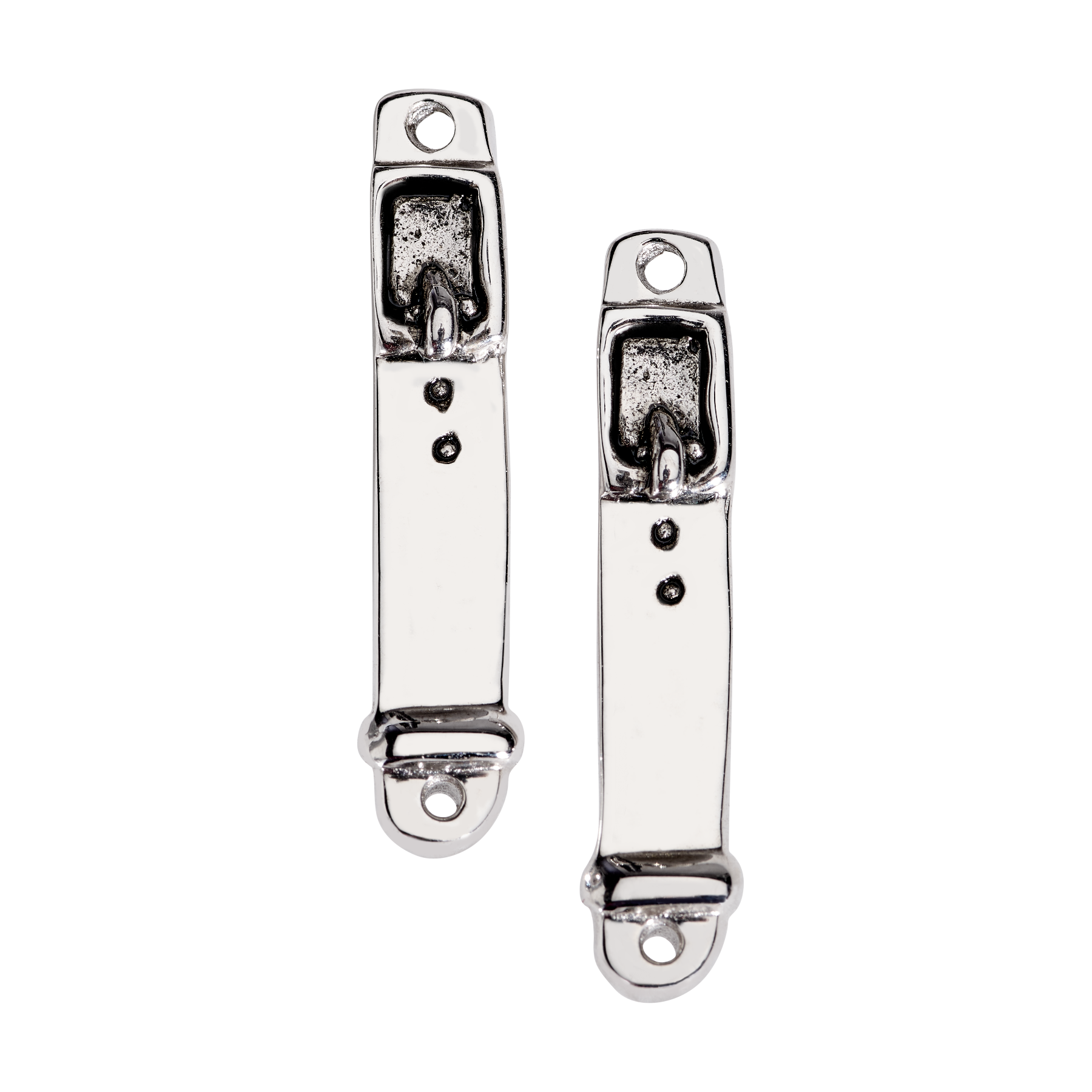 Michel McNabb Jewelry Leather Strap Earrings