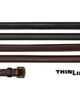 ThinLine Lined English Leather Reins