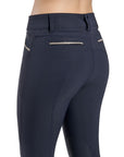 Montar Elisabeth Soft-Tech Premium Breeches Full Grip, Mid Rise Navy