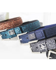 SD Design Hollywood Glamorous Dog Collar - Blue Lagoon Glitter