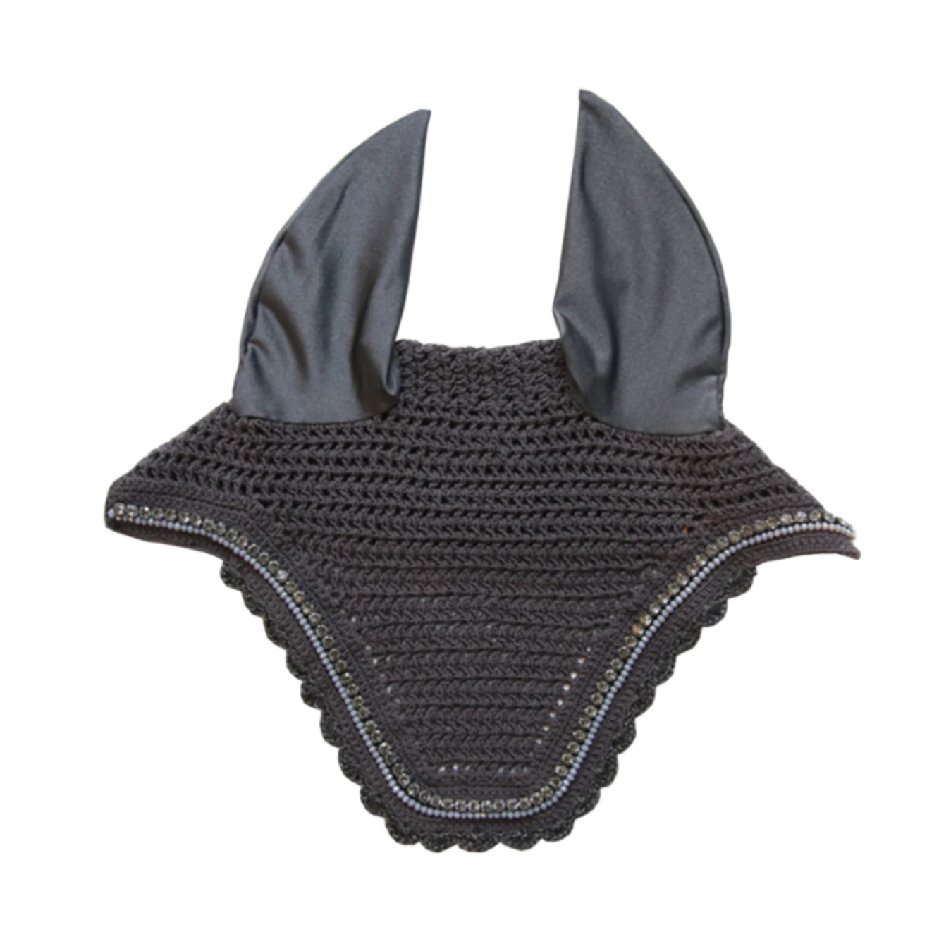 Kentucky Horsewear Fly Veil Wellington Stone & Pearl