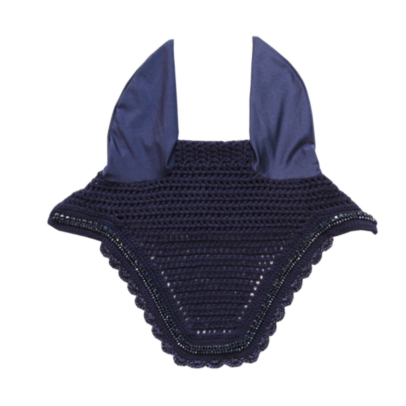 Kentucky Horsewear Fly Veil Wellington Stone & Pearl