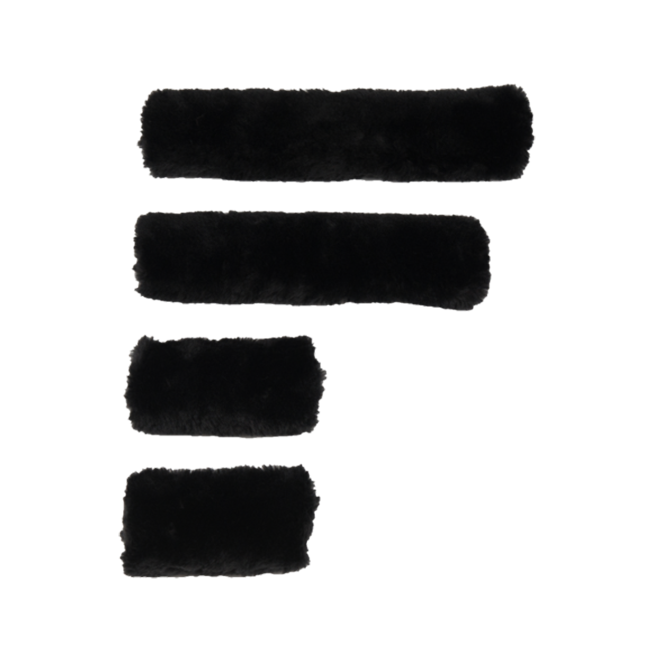 Kentucky Horsewear Sheepskin Halter Cover - Set of 4