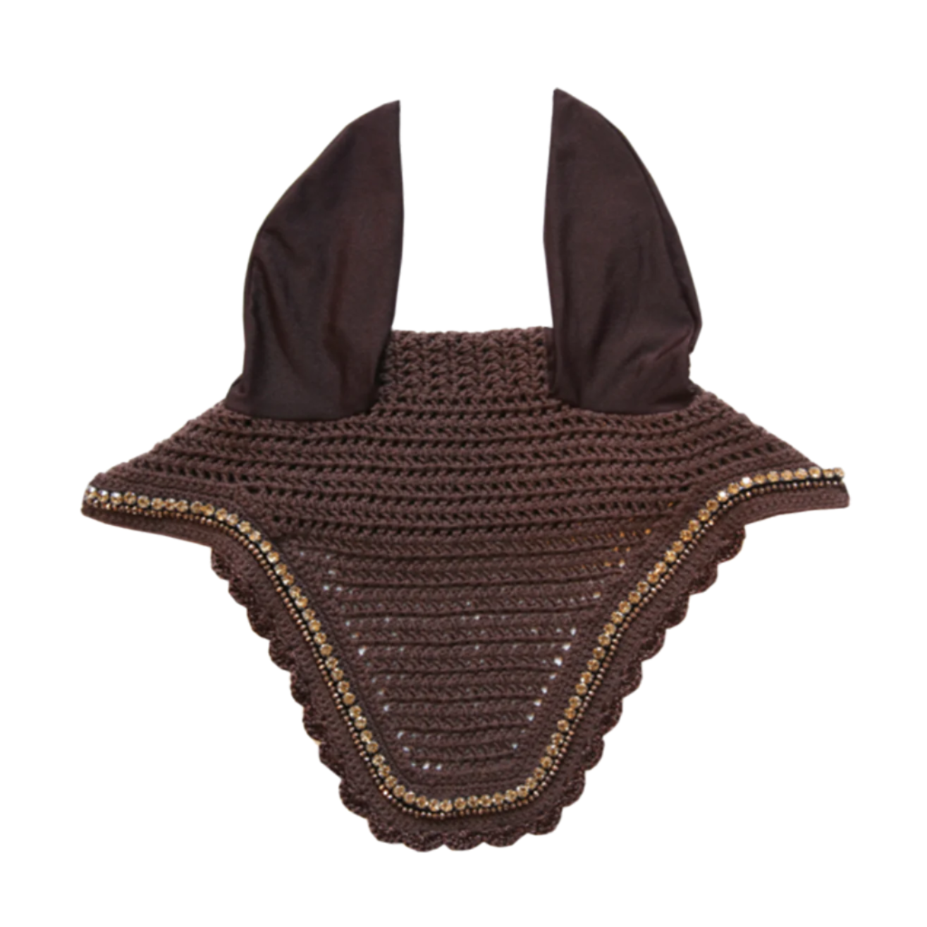 Kentucky Horsewear Fly Veil Wellington Stone & Pearl