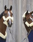 Kentucky Horsewear Sheepskin Halter Cover - Set of 4