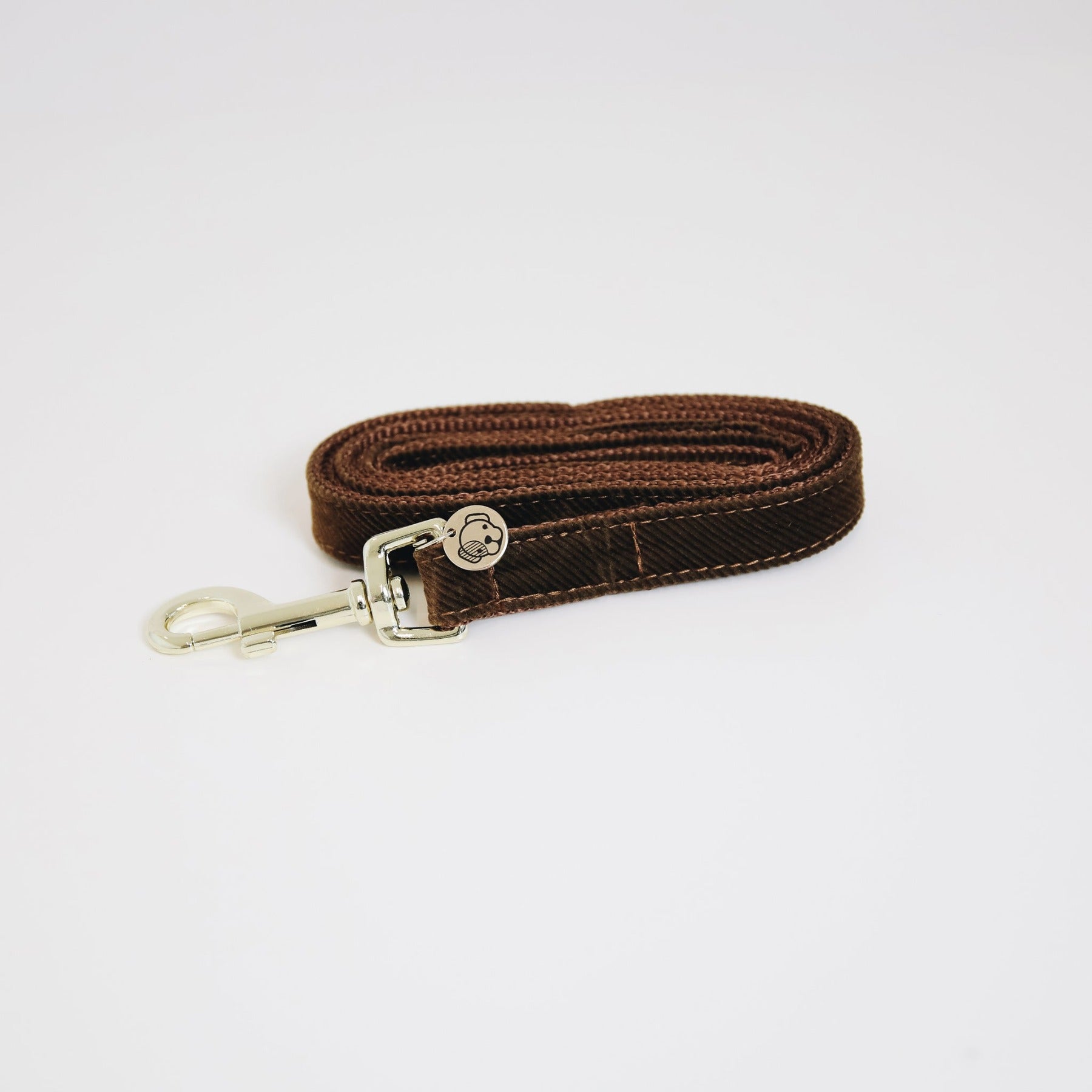Kentucky Dog Lead Corduroy, Brown